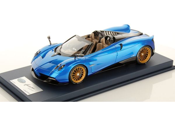 LOOKSMART 1/18scale Pagani Huayra Roadster Blue Francia with Case [No.LS18013A]