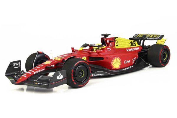 MINICHAMPS 1/18 フェラーリ F1-75 シャルル･ルクレール イタリアGP 2022 2位入賞  [No.PBBR221836]