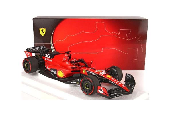 MINICHAMPS 1/18 フェラーリ SF-23 シャルル･ルクレール バーレーンGP 2023  [No.PBBR231816]