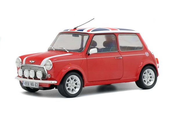 SOLIDO 1/18scale Mini Cooper Sport (Red / Union Jack Roof)  [No.S1800604]