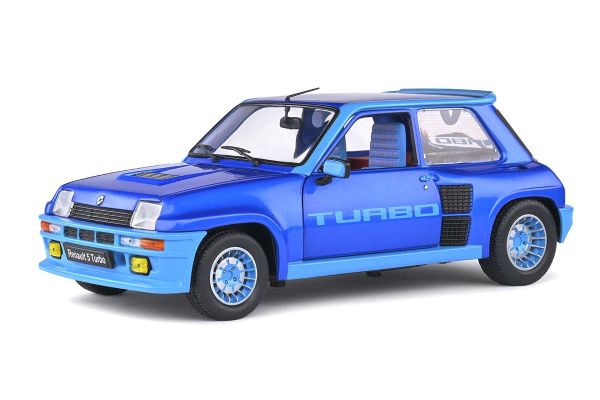 SOLIDO 1/18scale Renault 5 Turbo 1981 (Blue)  [No.S1801308]