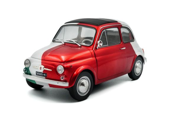 京商 ミニカー | SOLIDO 1/18 フィアット 500 イタリアカラー