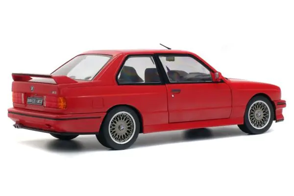 Voiture Miniature BMW E30 Sport Evo 1990 Red 1/18 - S1801502 SOLIDO