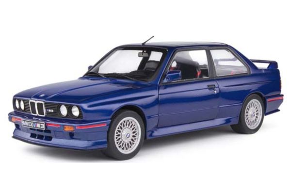 SOLIDO 1/18scale BMW E30 M3 1990 (blue)  [No.S1801509]