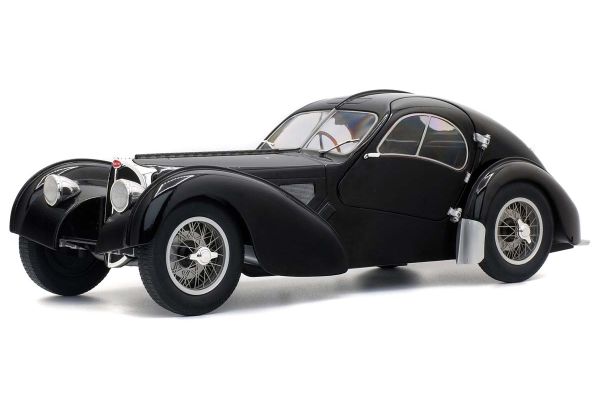SOLIDO 1/18scale Bugatti Atlantic Type 57SC (Black)  [No.S1802101]