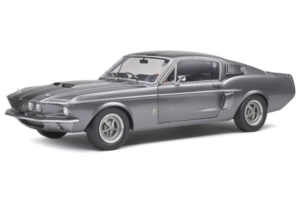 SOLIDO 1/18scale Shelby GT500 1967 (Gray/Black Stripe)  [No.S1802905]