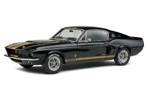 SOLIDO 1/18scale Shelby GT500 1967 (Black / Gold Stripes)  [No.S1802908]