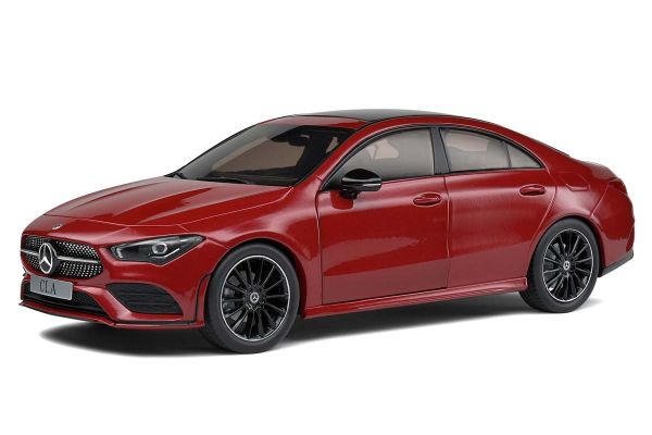 SOLIDO 1/18scale Mercedes-Benz CLA C118 Coupe AMG Line 2019 (Rouge)  [No.S1803104]