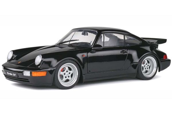 SOLIDO 1/18scale Porsche 911 (964) Turbo 3.6 1993 (Black)  [No.S1803404]