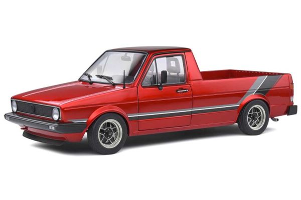 SOLIDO 1/18scale Volkswagen Caddy Mk.1 Custom 1982 (Red)  [No.S1803508]