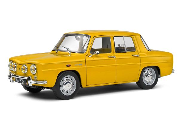 SOLIDO 1/18scale Renault 8 S 1968 (Yellow)  [No.S1803609]