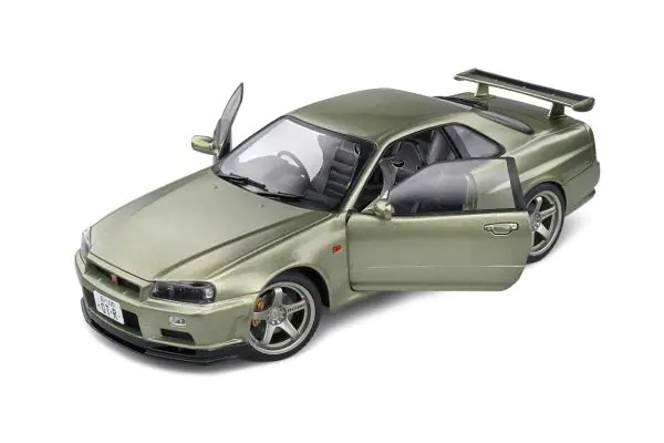 京商 ミニカー | SOLIDO 1/18 日産 スカイライン GT-R (R34) 1999