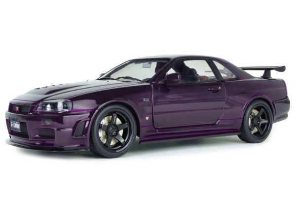 SOLIDO 1/18 日産 スカイライン GT-R (R34) Z-tune 1999 (パープル)  [No.S1804311]