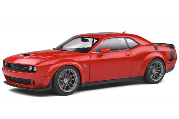 SOLIDO 1/18scale Dodge Challenger R / T Scat Pack Wide Body 2020 (Red)  [No.S1805702]