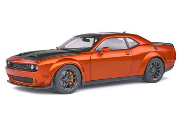 SOLIDO 1/18scale Dodge Challenger SRT Hellcat Wide Body (Orange Metallic)  [No.S1805703]
