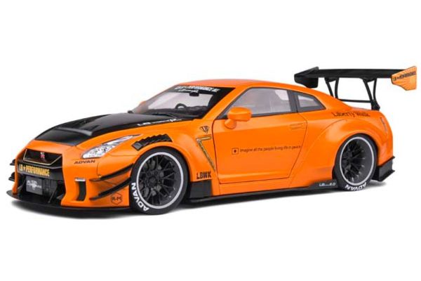 SOLIDO 1/18scale Nissan GT-R (R35) LB ★ WORKS 2020 (orange)  [No.S1805803]
