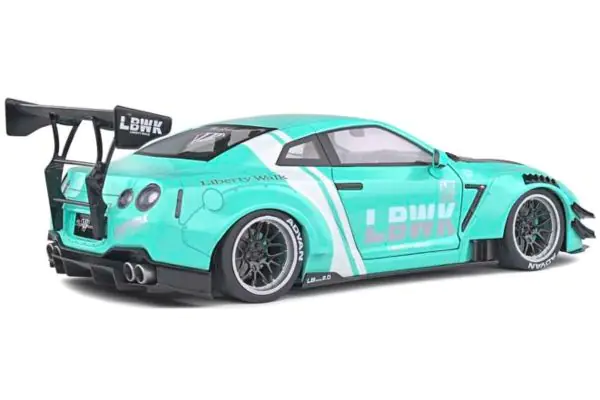 SOLIDO 1/18scale Nissan GT-R (R35) LB ☆ WORKS 2020 (blue) [No