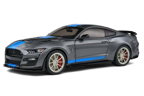 SOLIDO 1/18scale Ford Shelby GT500 KR 2022 (Silver/Blue Stripe)  [No.S1805908]