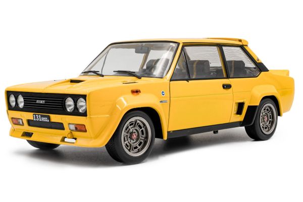 SOLIDO 1/18 フィアット 131 アバルト 1980 (イエロー)  [No.S1806006]