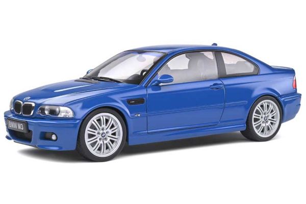 SOLIDO 1/18scale BMW E46 M3 Coupe 2000 (Blue)  [No.S1806502]