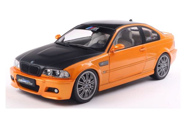 SOLIDO 1/18 BMW E46 M3 クーペ ソリドワークス 2000 (オレンジ)  [No.S1806509]