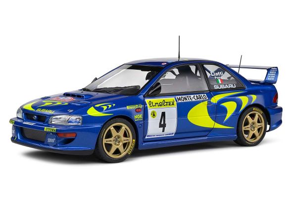 SOLIDO 1/18scale Subaru Impreza 22B Monte Carlo Rally 1997 #4  [No.S1807405]