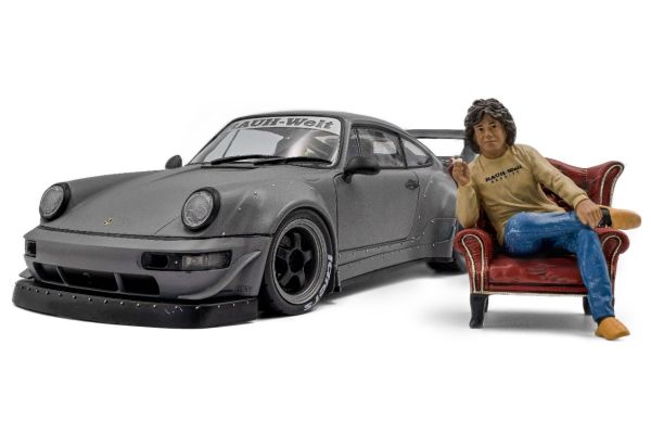 SOLIDO 1/18 RWB Body Kit (グレー) 中井氏フィギュア付  [No.S1807517]