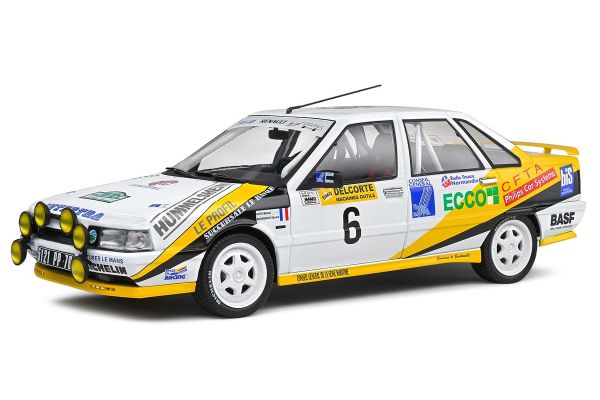 SOLIDO 1/18scale Renault 21 Turbo Gr.A Charbo 1991 #6  [No.S1807704]