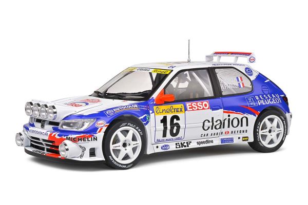 SOLIDO 1/18scale Peugeot 306 Maxi Night Ver. Monte Carlo Rally 1998 #16  [No.S1808303]