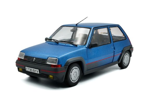 SOLIDO 1/18 ルノー 5 GT ターボ Mk.1 1985 (ブルー)  [No.S1810004]
