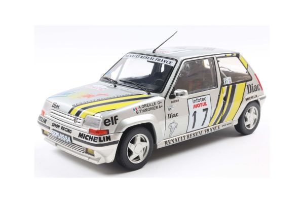 SOLIDO 1/18 ルノー 5 GT ターボ Mk.2 ツール・ド・コルス 1989 #17  [No.S1810005]