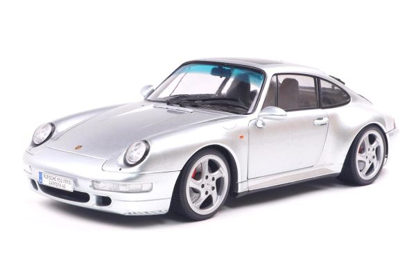 SOLIDO 1/18 ポルシェ 911(993) 4S 1996 (シルバー)  [No.S1810103]