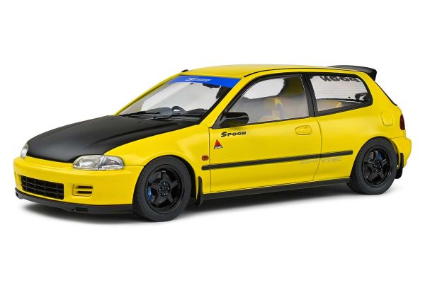 SOLIDO 1/18scale Honda Civic EG6 Spoon Version 1991 (Yellow)  [No.S1810402]