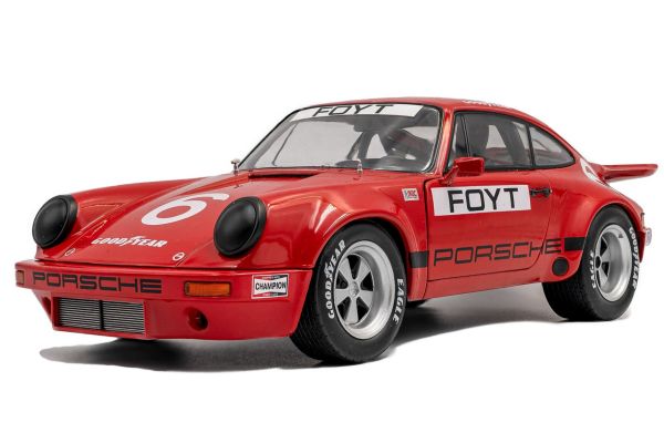 SOLIDO 1/18 ポルシェ 911 IROC デイトナ 1974 #6 (レッド)  [No.S1810704]