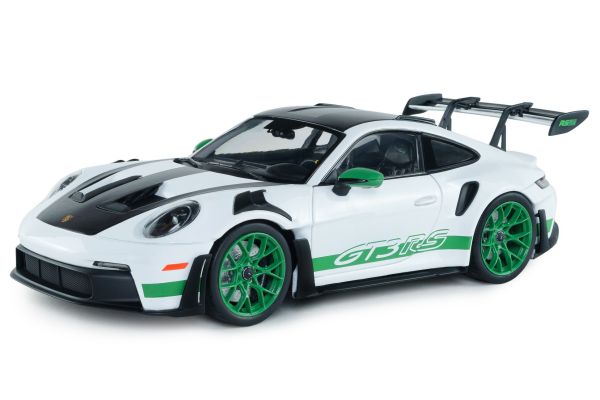 SOLIDO 1/18 ポルシェ 911 GT3 RS トリビュート カレラRS パッケージ 2024 (ホワイト/グリーン)  [No.S1812107]