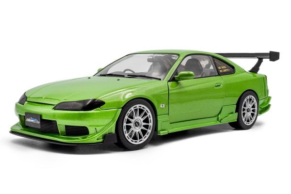 SOLIDO 1/18 日産 シルビア S15 スペック R エアロ ソリドワークス 1999 (グリーン)  [No.S1812203]