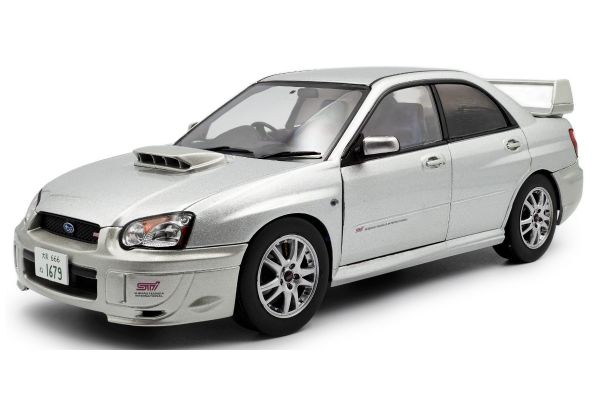 SOLIDO 1/18 スバル インプレッサ WRX STI 2003 (シルバー)  [No.S1812303]