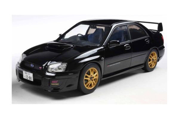 SOLIDO 1/18 スバル インプレッサ WRX STI 2004 (ブラック)  [No.S1812305]