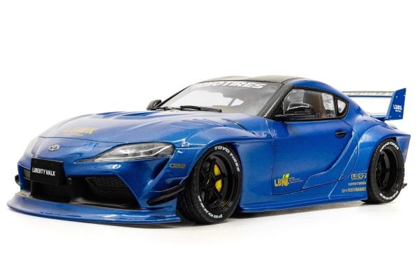 SOLIDO 1/18 トヨタ GR スープラ LB★WALK ボディキット 2025 (ブルー)  [No.S1815503]