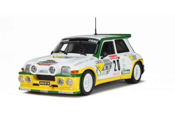 SOLIDO 1/18scale ルノー マキシ 5(サンク)ターボ ガリゲス ラリー ホワイト/イエロー [No.S1850001]