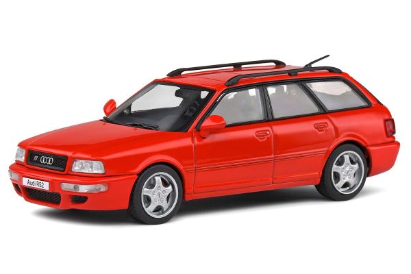 SOLIDO 1/43scale Audi RS2 Avant 1995 (Red)  [No.S4310102]