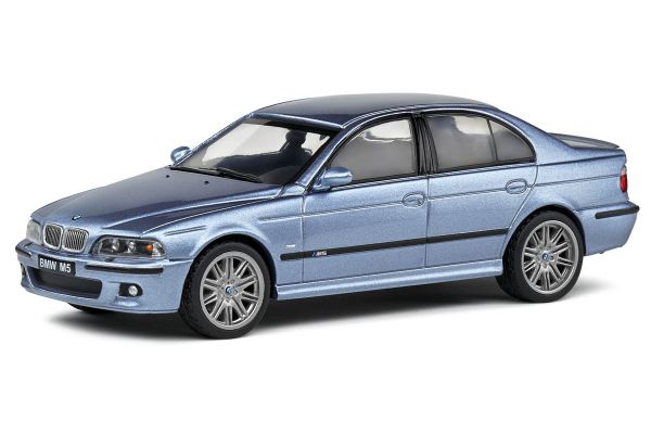 SOLIDO 1/43scale BMW M5 E39 SILVER WATER BLUE 2000  [No.S4310503]