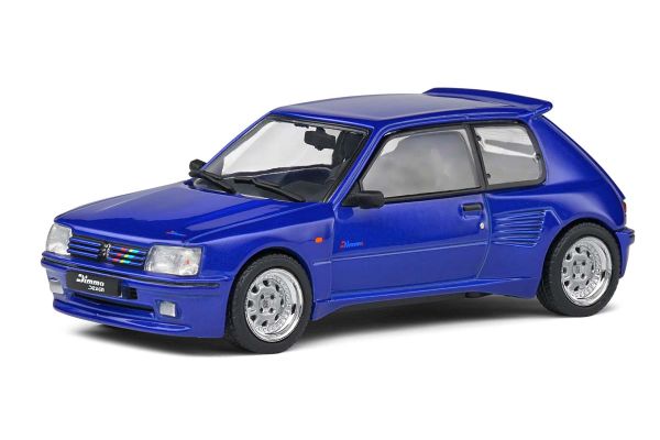 SOLIDO 1/43scale Peugeot 205 Dimma 1989 (Blue)  [No.S4310803]