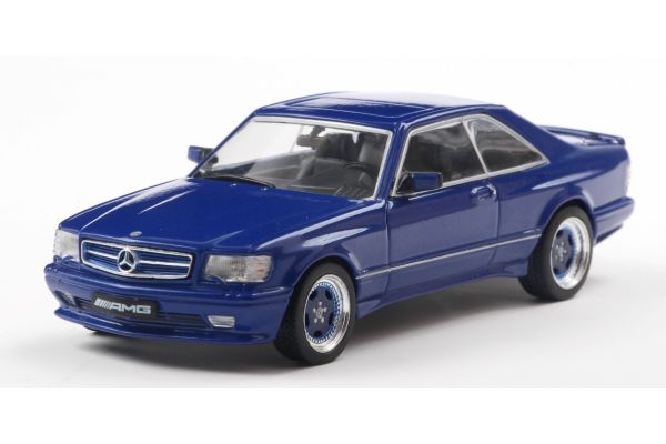 SOLIDO 1/43 メルセデスベンツ 560 SEC AMG ワイドボディ 1990 （ブルー)  [No.S4310907]