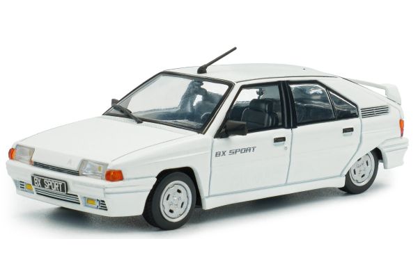 SOLIDO 1/43scale Citroen BX Sport 1985 White  [No.S4311003]