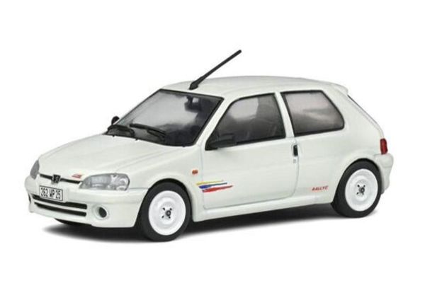 SOLIDO 1/43scale Peugeot 106 Phase 2 Rally (White)  [No.S4312101]