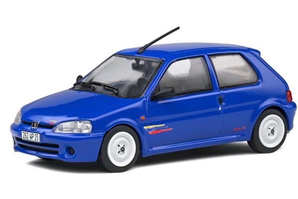 SOLIDO 1/43scale Peugeot 106 Phase 2 Rally (Blue)  [No.S4312102]