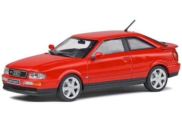 SOLIDO 1/43scale Audi Coupe S2 (Red)  [No.S4312201]