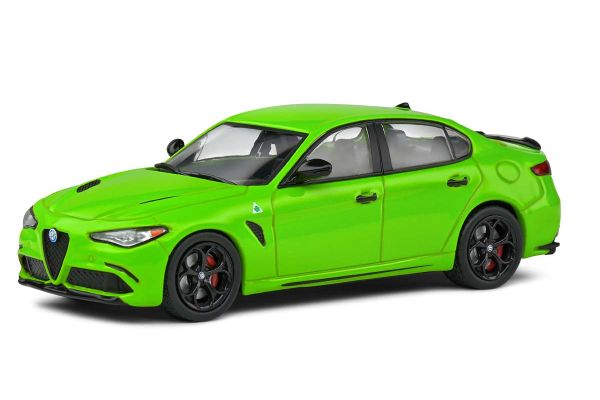 SOLIDO 1/43scale Alfa Romeo Giulia Quadrifoglio 2020 (Neon Green)  [No.S4313106]