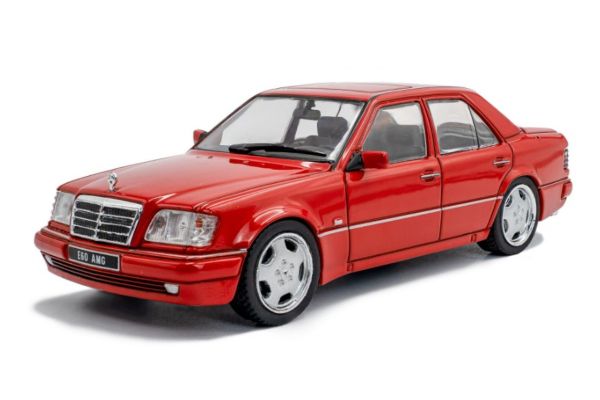 SOLIDO 1/43 メルセデスベンツ W124 E60 AMG 1994 (レッド)  [No.S4313204]